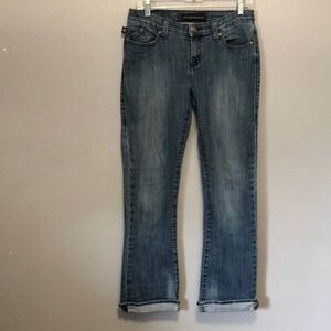 Rock & Republic Kasandra Jeans Women's 8 Button Pockets bootcut denim western